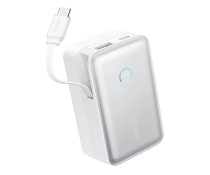 Powerbank Anker Nano PowerBank 10000mAh 45W Built-In Retractable USB-C Cable